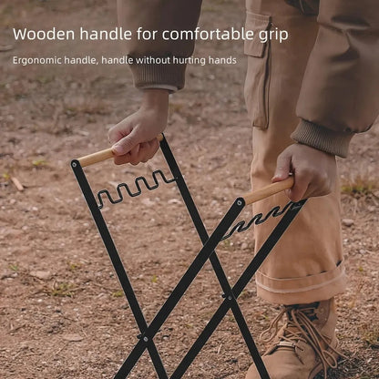 Foldable Kitchen Trash Holder